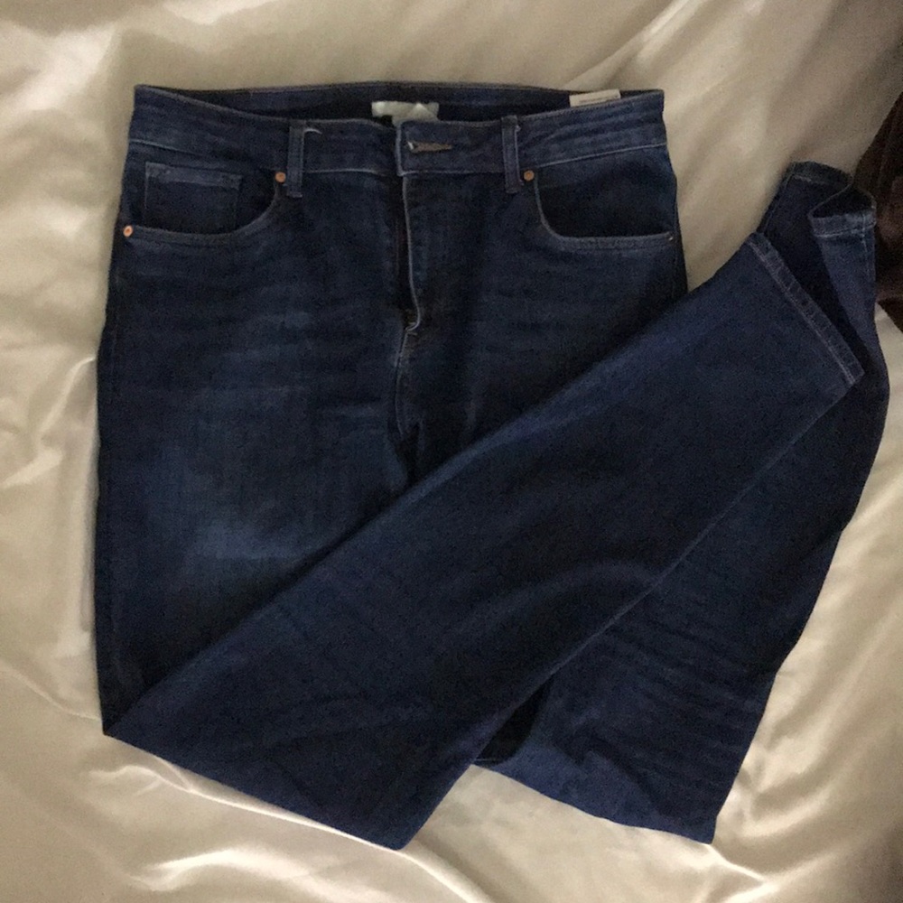 Mid rise denim jeans h&m